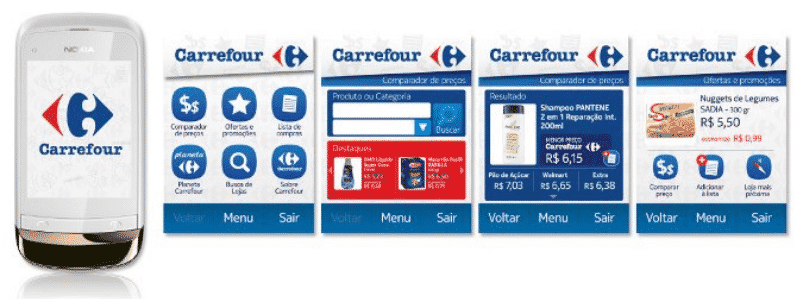 site do Cartão Carrefour